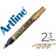 Marker cu vopsea ARTLINE 900XF, corp metalic, varf rotund 2.3mm - auriu