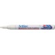 Marker ARTLINE for Fabric, pentru marcat pe material textil, corp metalic, varf rotund 1.2mm - alb