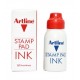 Tus ARTLINE, pentru stampile, 50ml - rosu