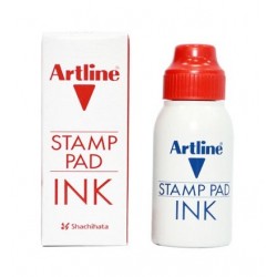 Tus ARTLINE, pentru stampile, 50ml - rosu