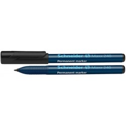 Permanent marker SCHNEIDER Maxx 240, varf rotund 1-2mm - negru