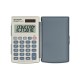 Calculator de buzunar, 8 digits, 105 x 64 x 11 mm, capac din plastic, SHARP EL-243S - gri