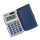 Calculator de buzunar, 8 digits, 105 x 64 x 11 mm, capac din plastic, SHARP EL-243S - gri