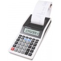 Calculator cu banda, 12 digits, 200 x 102 x 45 mm, Rebell PDC 10 - alb/negru