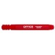 Permanent marker, varf rotund, corp plastic, Office Products - rosu