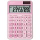 Calculator de birou, 10 digits, 149 x 100 x 27 mm, dual power, SHARP EL-M335BPK - roz