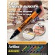 Marker ARTLINE, pentru beton, corp plastic, cart rotund 1.5mm - negru