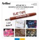 Marker ARTLINE Decorite, varf tesit 3.0mm - maro