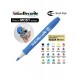 Marker ARTLINE Decorite, varf flexibil (tip pensula) - albastru