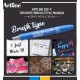 Marker ARTLINE Decorite, varf flexibil (tip pensula) - bleu metalizat