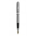 DIPLOMAT Excellence A2 - Venetia Platin Matt Chrome - stilou cu penita M, aurita 14kt.