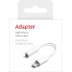 Adaptor Lightning to 3.5mm Jack, pentru audio - alb