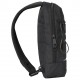 Borseta de umar CATERPILLAR Bizz Tools-Cross body, material 600D poliester, buzunar cu fermoar-negru