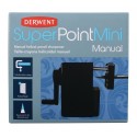 Mini ascutitoare creioane DERWENT Professional, manuala, pentru creioana pana la 8 mm, clema de prin