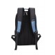 Rucsac Bestlife Mochila Titan, laptop 15.6 inch, compartiment, buzunare, negru/albastru
