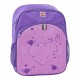 Rucsac negru LEGO M-Line, cu buzunar frontal - design Purple Heart