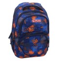 RUCSAC ZIPPER CUBE, DIMENSIUNE 43 X 29 X 22 CM, MOTIV ORANGE BLUE