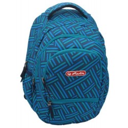 RUCSAC ZIPPER PRO, DIMENSIUNE 43 X 29 X 22 CM, MOTIV BLUE LINES