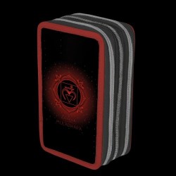 PENAR NEECHIPAT CU 3 FERMOARE, DIMENSIUNE 20 X 6 X 13 CM, MOTIV RED CHAKRA