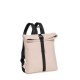 RUCSAC NEW REBELS MART-LOS ANGELES ROLLTOP MINI, DIMENSIUNI 27/8/33 CM, CULOARE ROZ DESCHIS