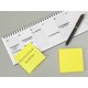 Notes adeziv Post-it® Canary Yellow™ 76 x 76 mm