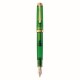 STILOU SOUVERAN M800 M GREEN DEMONSTRATOR, PENITA AUR 18K, ACCESORII PLACATE CU RODIU, CUTIE CADOU