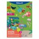 CARTE PENTRU ACTIVITATI CREATIVE CU STICKERE, MOTIV JUNGLE, FORMAT A4 32 FILE, F1