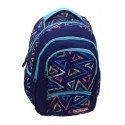 RUCSAC, ZIPPER PRO, DIMENSIUNE 43X29X22 CM, MOTIV TRIANGLE