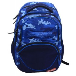 RUCSAC, ZIPPER CUBE, DIMENSIUNE 43X29X22 CM, MOTIV BLUE ARMY