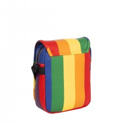 RUCSAC NEW REBELS MART-LOUISVILLE FLAPOVER, DIMENSIUNI 18/7/23 CM, MODEL RAINBOW