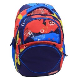 RUCSAC, ZIPPER CUBE, DIMENSIUNE 43X29X22 CM, MOTIV ABSTRACT