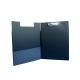 Clipboard dublu A4, plastifiat PP, Optima - negru