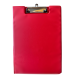 Clipboard dublu A4, plastifiat PP, Optima - rosu