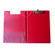 Clipboard dublu A4, plastifiat PP, Optima - rosu