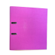 Biblioraft A4, plastifiat PP/paper, margine metalica, 50 mm, Optima Classic - rose