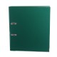 Biblioraft A4, plastifiat PVC/paper, margine metalica, 50 mm, Optima Budget - verde