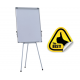 Flipchart magnetic, 70x100 cm Premium, inaltime ajustabila, clema prindere hartie